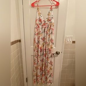 Floral maxi dress
